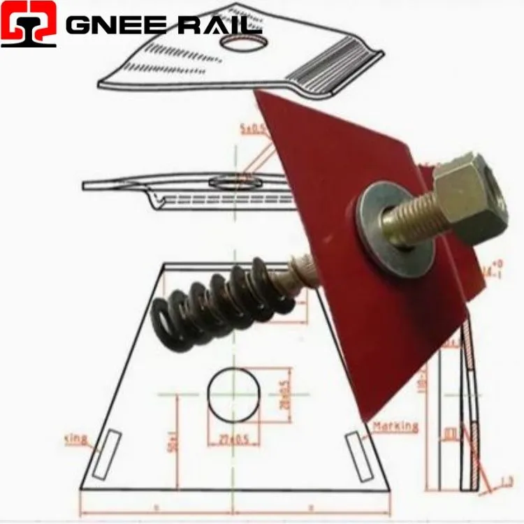 Karbonstål Nabla klips