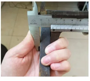 Karbonstål jernbane Spike Høy styrke