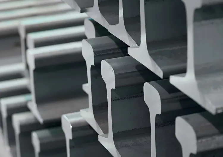 For gruvedrift og kran 43 kg tungt jernbane u71mn