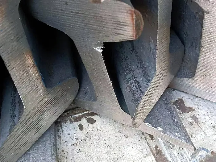 GB Standard tung type stålbane 38 kg