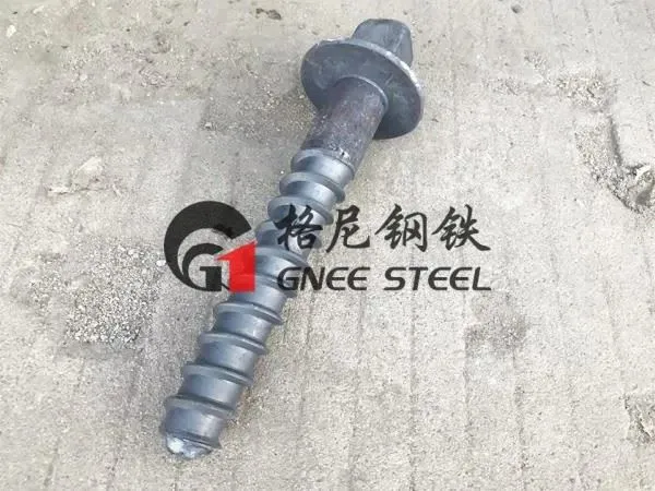 Railway Square Head Skrue Spikes