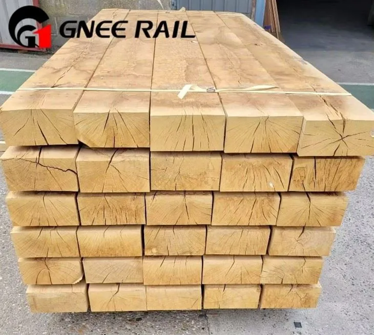 Timber Railway Sleepers
